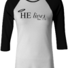 HE Lives Women Raglan