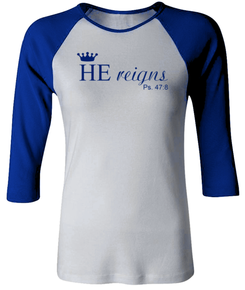HE Reigns Women Raglan