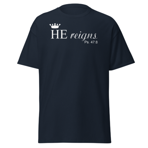 HE Reigns Men T-Shirt - Image 2