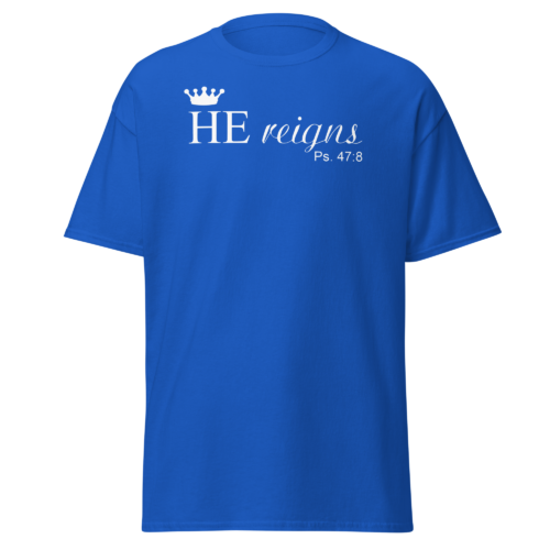 HE Reigns Men T-Shirt - Image 3