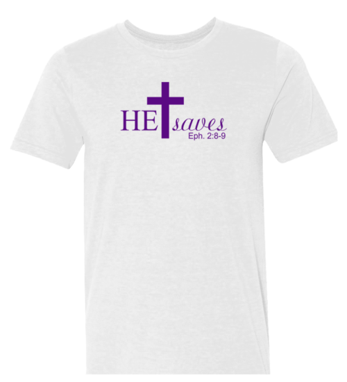 HE Saves Men T-Shirt - Image 9