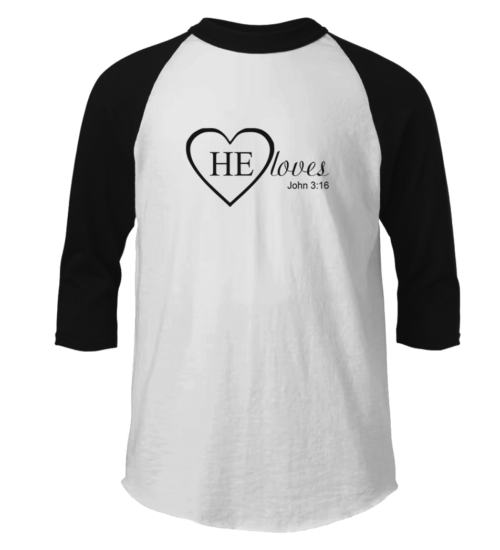 HE Loves Kids Raglan