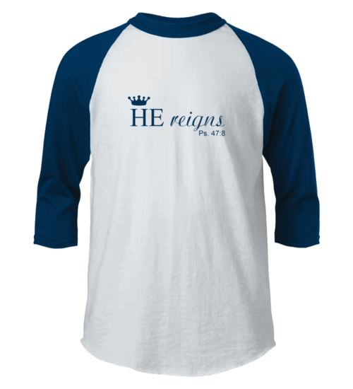 HE Reigns Men Raglan - Image 8