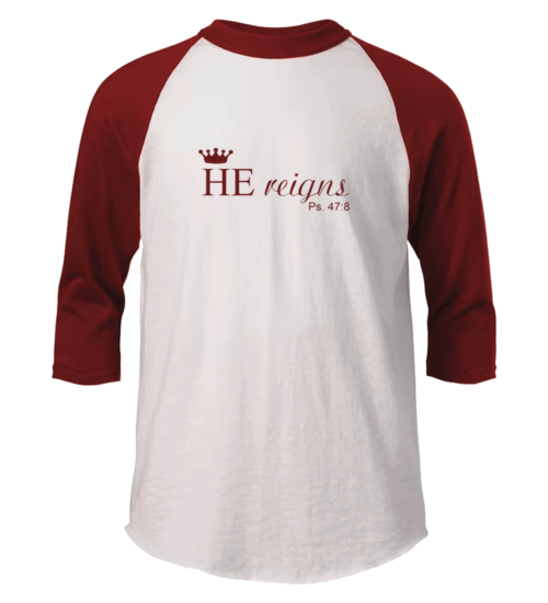 HE Reigns Kids Raglan