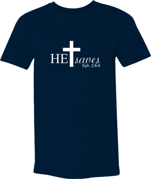 HE Saves Men T-Shirt - Image 6