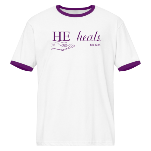 HE Loves Men's Ringer Shirt - Image 4