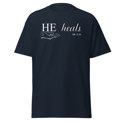 HE Heals Men T-Shirt - Image 6