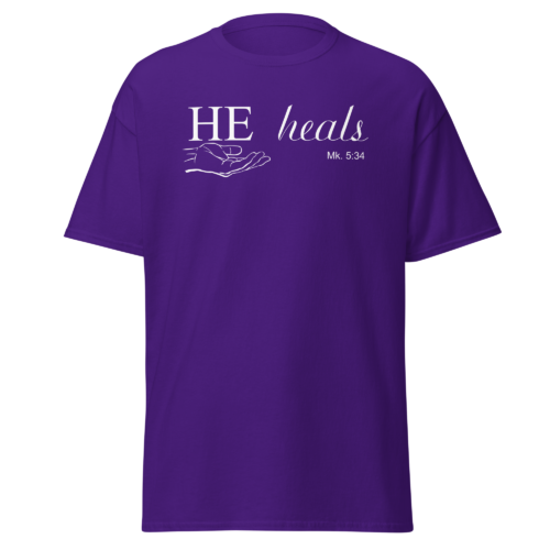 HE Heals Men T-Shirt - Image 5