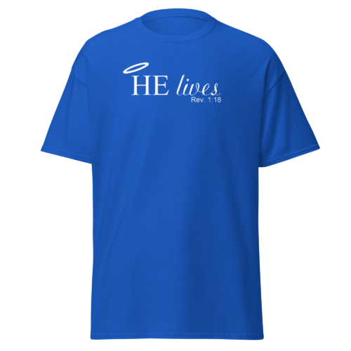 HE Lives Men T-Shirt - Image 3