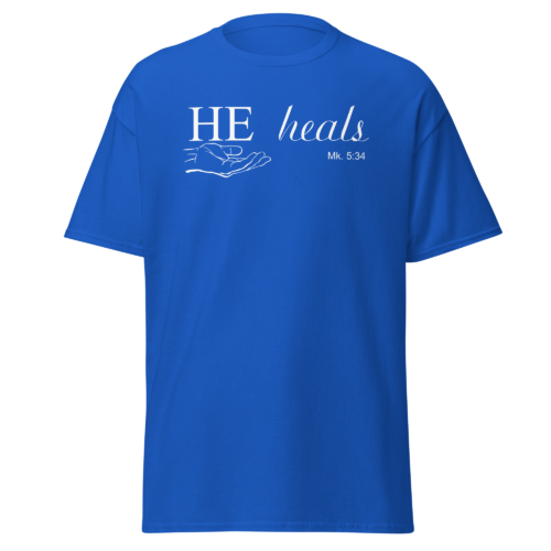 HE Heals Men T-Shirt - Image 3