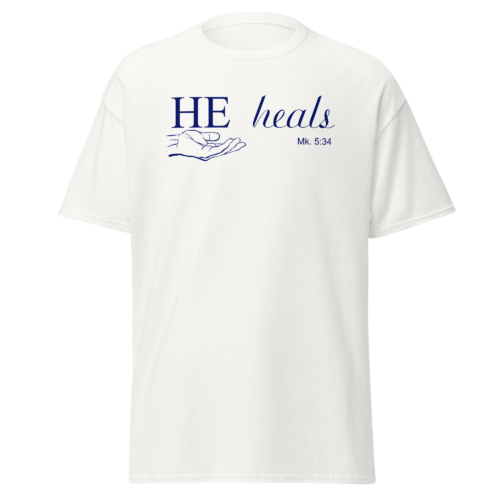 HE Heals Men T-Shirt - Image 9