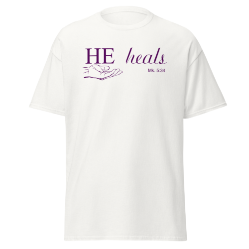 HE Heals Men T-Shirt - Image 12