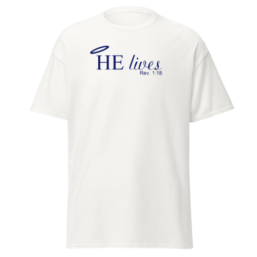 HE Lives Men T-Shirt - Image 8