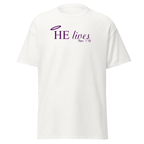 HE Lives Men T-Shirt - Image 9