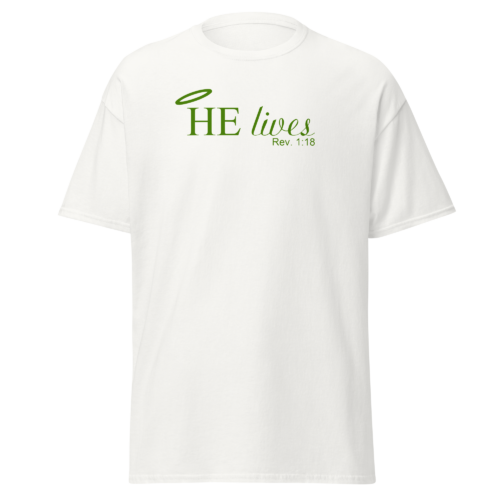 HE Lives Men T-Shirt - Image 13